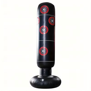 Factory Price Free Standing Punching Bag Heavy Duty <b>Boxing</b> Suction Cup Base <b>Stand</b> Bag Professional Adult Fitness Sandbag - Product Image 1