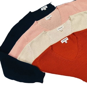 Suéter de talla grande grueso de Invierno para mujer con diseño de abrigo Delgado holgado con cuello levantado - Product Image 3