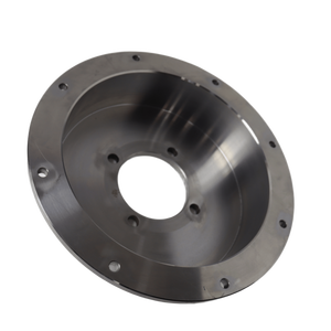Eje de precisión mecanizado por CNC con brida - Componentes de barra de acero de Vartis Engineering - Product Image 2