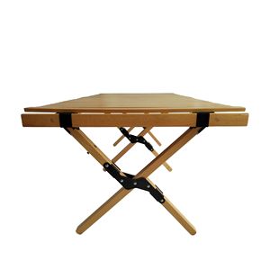 Multi-Function Natural Wooden Portable Patio <b>Dining</b> <b>Table</b> <b>Foldable</b> for Indoor and Outdoor Use - Product Image 3