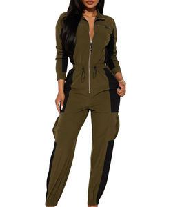 Best Selling Custom Women's Windbreaker Tracksuit 2-Piece Set Embroidered Summer Short Jacket - Product Image 5