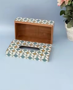 Fábrica al por mayor OEM pulpa de madera virgen papel de tejido facial MDF caja de pañuelos por Humran exportación - Product Image 1