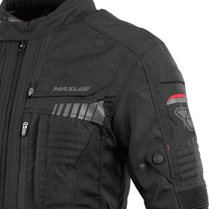 Heavy Duty Sportswear Motorcycle Waterproof Windproof Black Motocross Cardura Textile Unisex Long Sleeve Jackets 2025 All - Product Image 3