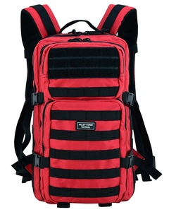 Sac à dos tactique d'assaut de grande capacité pour l'extérieur avec 5 compartiments spacieux, fermeture éclair et bretelles rembourrées pour la randonnée - Product Image 3