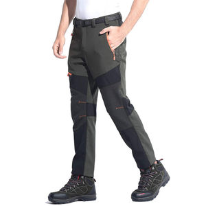 กางเกงเดินป่าผู้ชายประสิทธิภาพสูง กันน้ำ กันลม ผ้า softshell แห้งเร็ว สำหรับปีนเขา เดินป่า และกิจกรรมกลางแจ้งอื่นๆ - Product Image 2