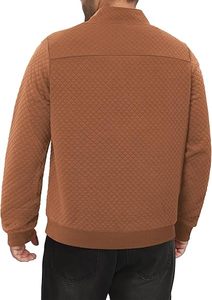 Sweat-shirt matelassé d'hiver 100 % coton pour homme 2026 – Décontracté, élégant, brodé, imprimé numériquement, coupe oversize - Product Image 5