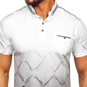 Camisetas Polo Ringer, Camisetas Polo Tácticas de Secado Rápido para Hombre, Camisetas Polo Multifuncionales para Hombre que Absorben el Sudor, Fitness - Product Image 4