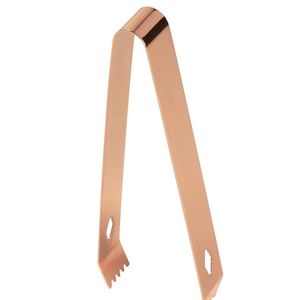 Copper Ice <b>Tongs</b> Minimalist Design Rust Resistant <b>Metal</b> <b>Tong</b> For Ice Bucket - Product Image 1