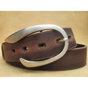 Ceintures en cuir véritable pour hommes avec boucle en acier tendance - Imperméables et durables, haute résistance, largeur personnalisable - Product Image 6