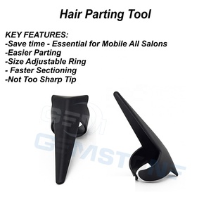 Professional Durable Reusable Stainless Steel Hair Extension Tool Kit Flat Nose Teeth Plier Micro Bead Loop Needle Section Clips - Product Image 5