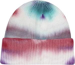 Gorros Cálidos de Invierno en Oferta, Gorro de Punto con Tinte Degradado para Adultos, Gorro con Logotipo Personalizado - Product Image 5