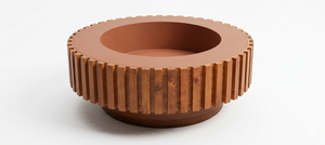 Custom-designed wooden coffee <b>table</b> with inlay patterns offering a luxurious statement piece for sophisticated homes - Product Image 3