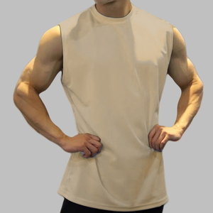Camisetas de Tirantes Deportivas para Hombre de Color Sólido de Alta Calidad con Logotipo Personalizado, Camisetas de Tirantes Informales Cómodas y Ligeras para Hombre - Product Image 2