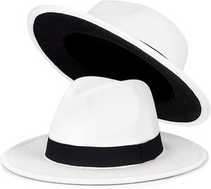 Chapeau Fedora classique à large bord avec finition haut de gamme - Product Image 5