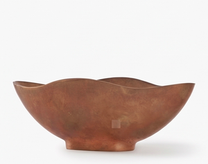 Tazón de Cobre Hecho a Mano, Diseño Minimalista, Metal sin Recubrimiento, Plato para Servir Alimentos, Regalo, Utensilios de Cocina y Vajilla - Product Image 1