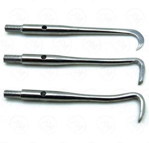 Extracteur de couronne manuel Morrel, instrument dentaire argenté, instruments pour ponts osseux, instruments chirurgicaux dentaires CE Classe I, garantie 1 an - Product Image 2