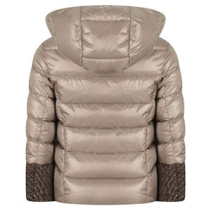 Chaqueta de Invierno Acolchada para Hombre, de Lana/Viscosa, Impermeable, con Forro Grueso y Cálido, Cuello Alto, Diseño de Parches - Product Image 4