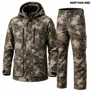 Fabricante OEM de Conjuntos de Chaqueta y Pantalones de Caza Personalizados, Ropa de Caza Impermeable de Camuflaje al por Mayor, Marca Privada - Product Image 5
