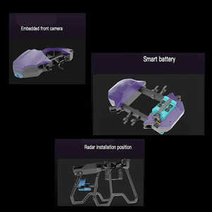 Dron Agrícola Aéreo de Alta Potencia con Capacidad de Carga de 15L para Protección de Cultivos, Pesca con Cañas y Pulverizadores - Product Image 5