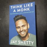 Piensa como un monje de Jay Shetty, libro de bolsillo de ficción, autoayuda, motivación espiritual, atención plena, crecimiento personal