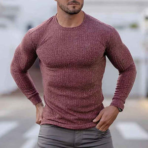 High Quality Tops Running Jogging WearBest New <b>Men</b> Regular Sleeve Breathable Spring Fitness Compression T-<b>Shirt</b> Gym Workout - Product Image 2