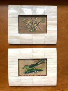 Cadre photo européen simple en os poli fait main avec incrustation, style amour, idée cadeau personnalisée unique, décoration photo - Product Image 6