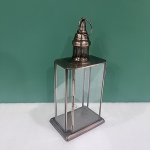 Metal Glass Decorative <b>Lantern</b> <b>Candle</b> <b>Holder</b> for Home Wedding Ramadan Christmas Table Decor - Product Image 3