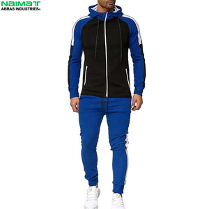 Two Tone Grid Pattern Mesh Lining Track Suit Men Windproof Shell Training <b>Jacket</b> Breathable Jogging <b>Workout</b> Suit - Product Image 5