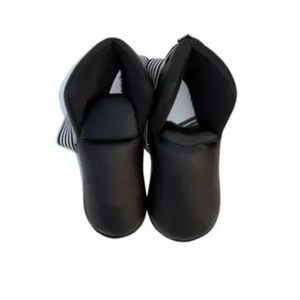 Zapatos de kickboxing semi-contacto, sin cordones, ligeros, de piel sintética, botas de combate de punta para artes marciales, MMA y deportes. - Product Image 4