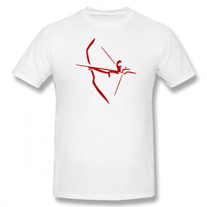 เสื้อยืดสำหรับผู้ชาย เสื้อยืดสำหรับล่าสัตว์ เสื้อยืดผ้าฝ้ายใส่สบาย เสื้อยืดลายธนู เสื้อโปโลสำหรับยิงธนู เสื้อทีม เสื้อยืด - Product Image 4