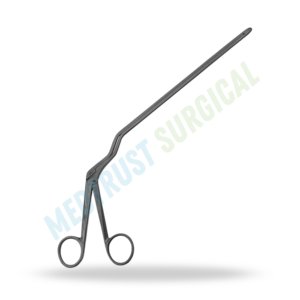 Rongeur pituitaire à baïonnette 6,5 pouces 165 mm, instrument chirurgical neuro-spinal pour la préhension des disques et la chirurgie de la colonne vertébrale - Product Image 3