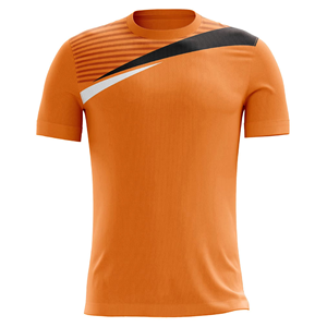 Camiseta de Fútbol Sublimada para Hombre, Cuello Redondo, Manga Corta, Poliéster que Absorbe la Humedad, Ropa Deportiva para Todas las Temporadas, Diseño con Bloques de Color - Product Image 5