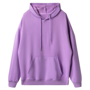 Men's Burgundy Hooded Sweatshirt Oversized Fit Solid Color Casual Knitted Pocket Design Autumn Wear - Product Image 5