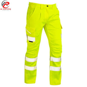 Pantalon de travail haute visibilité unisexe entièrement personnalisé de haute qualité, respirant, multi-poches, pantalon cargo pour hommes - Product Image 2