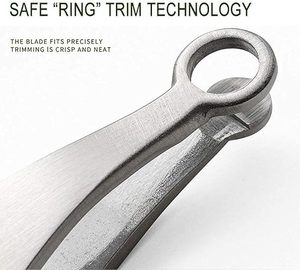 Pince à épiler de précision pour poils du nez en acier inoxydable, pince à sourcils à pointe fine, droite, moderne et durable pour le nettoyage et la coupe des poils du nez - Product Image 5
