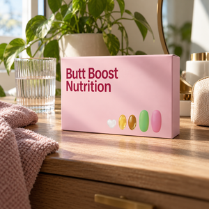 Cápsulas de Nutrición para Curvas Corporales Femeninas de Marca Privada OEM, Caja de Regalo, Suplemento para la Salud, Fórmula Personalizada, Logotipo Personalizado - Product Image 2