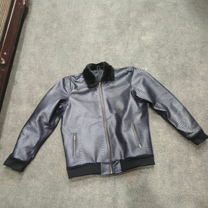 Men's Premium <b>Genuine</b> <b>Leather</b> <b>Jacket</b> Casual Stand Collar Zipper Closure Breathable Winter Stylish Outerwear - Product Image 6