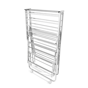 windfly clothes <b>drying</b> <b>rack</b> stainless steel sturdy laundry stand foldable design space saving construction durable household use - Product Image 5