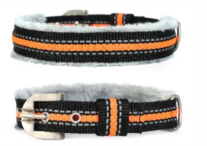 Collier réfléchissant en fourrure chaude pour chien, idéal pour l'hiver, luxueux, confortable et sûr, fournisseur en gros en Inde de Divine International - Product Image 2