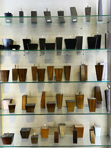 Pieds de canapé carrés en bois massif personnalisés, pieds de meubles de remplacement, pieds durables en bois dur pour canapé, armoire, table, vente en gros d'usine OEM - Product Image 6