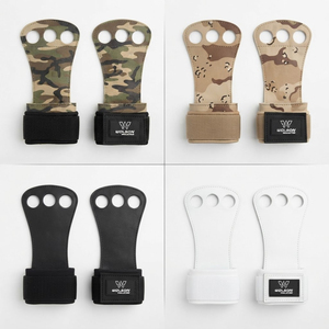 Wolson Industry Professional Workout Hand Grips Palm Protectors Adjustable <b>Wrist</b> <b>Strap</b> Breathable Heavy-Duty Customizable - Product Image 5