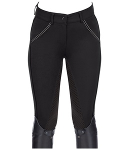 Pantalon d'équitation extensible 4 directions de haute qualité, leggings, collants, vêtements d'équitation en tissu technique au toucher doux - Product Image 4
