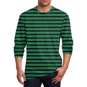 Camiseta de Hombre con Estampado de Leopardo Sublimado, Cuello Redondo, Manga Corta, Corte Regular, Tejido de Punto Jersey, Algodón Transpirable - Product Image 2