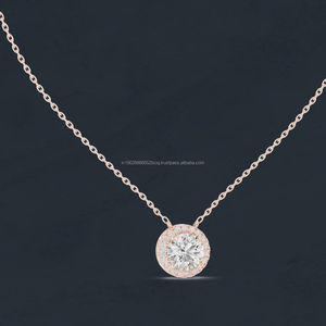 925 Sterling <b>Silver</b> Geometric Zircon <b>Necklaces</b> Pendants for Women Fashion Lady Festival Gift Jewelry - Product Image 1