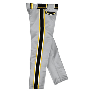 Customized 100% Polyester Breathable Fully Sublimated Baseball <b>Pant</b> Stand Collar Front Logo High Quality Custom Unisex Team Wear - Product Image 3
