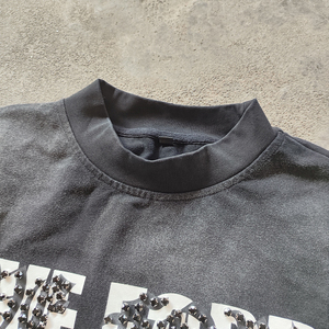 เสื้อกล้าม Glory Custom Screen Print Sun Fade Stoned ผ้าฝ้าย 100% หนัก GSM ทรงโอเวอร์ไซส์ สำหรับใส่ลำลอง 男女兼用 - Product Image 2