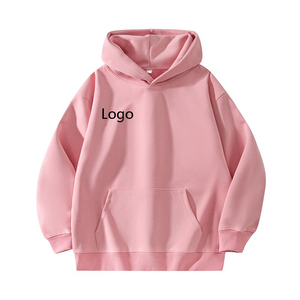 Casual Outdoor Streetwear Oversized Solid Color Loose <b>Long</b> Sleeve Unisex <b>Hoodies</b> 330gram by Misha Sports Custom Manufacture - Product Image 5