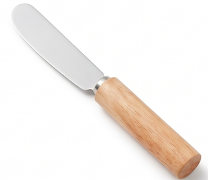 Stainless Steel <b>Cheese</b> <b>Knife</b> <b>Set</b> With Wooden Handles Durable Sharp Elegant Design Perfect For Home Kitchen And Dining Use - Product Image 3