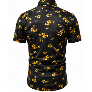 Camisa de Diseño Premium para Hombre con Tela de Mezcla de Algodón Transpirable y Corte Regular Cómodo para la Moda Moderna - Product Image 2