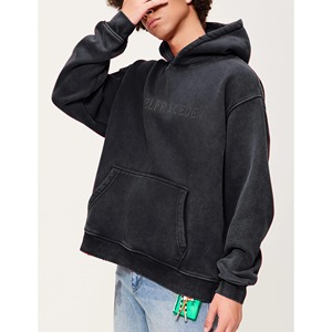 Heavyweight <b>Thick</b> <b>Fleece</b> Oversized Hoodie Back Custom Embroidery Logo Regular Sleeve Mens Sweatshirt Comfortable Durable - Product Image 2